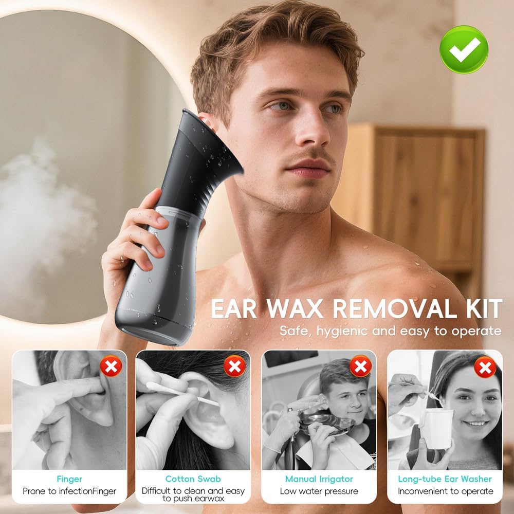 AuriFresh Ear Cleaner - angle view